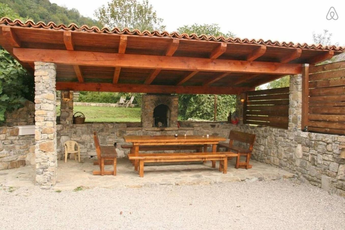 House Maharac With 3 Apartments Till 18 Persons Kamno Kültér fotó