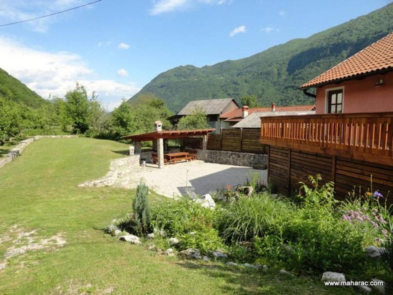 House Maharac With 3 Apartments Till 18 Persons Kamno Kültér fotó